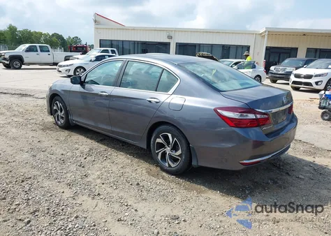 2016 Honda Accord Lx из США, поврежденный, VIN 1HGCR2F37GA174072